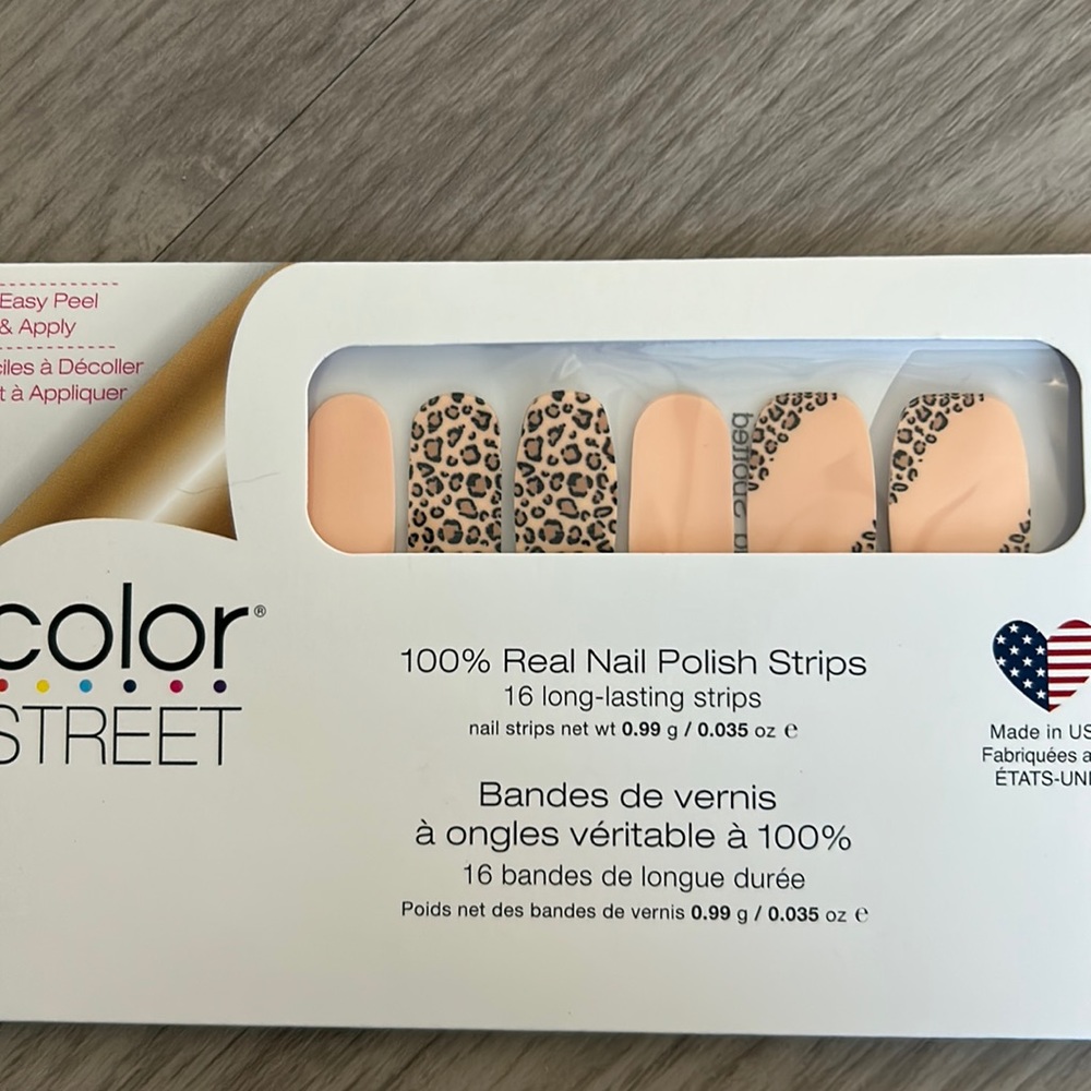 Cheetah press on nails